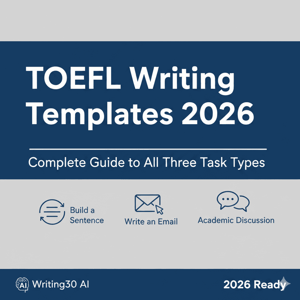 Illustration for TOEFL Academic Discussion Template 2026: Structure and Examples