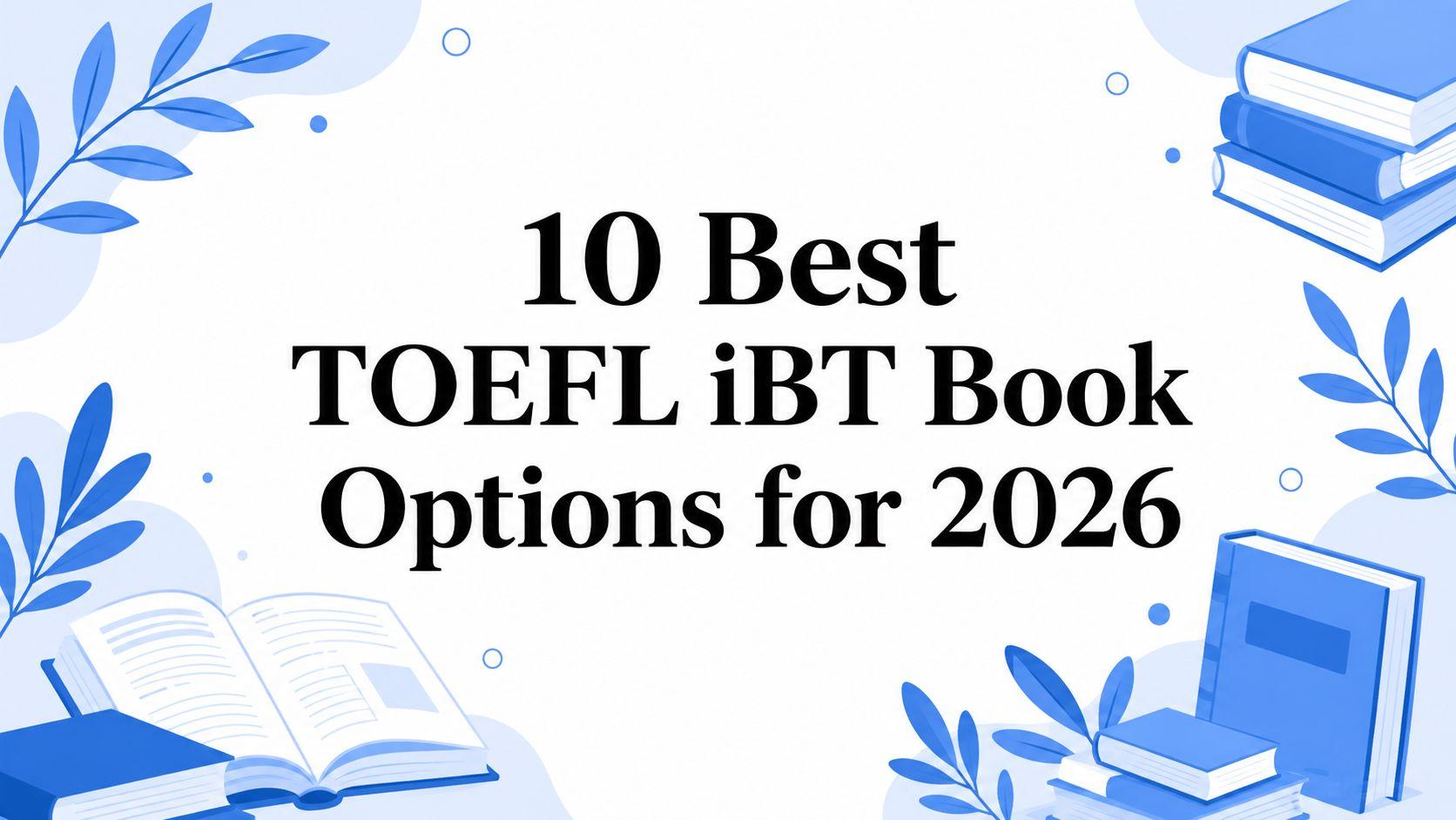10 Best TOEFL iBT Book Options for 2026