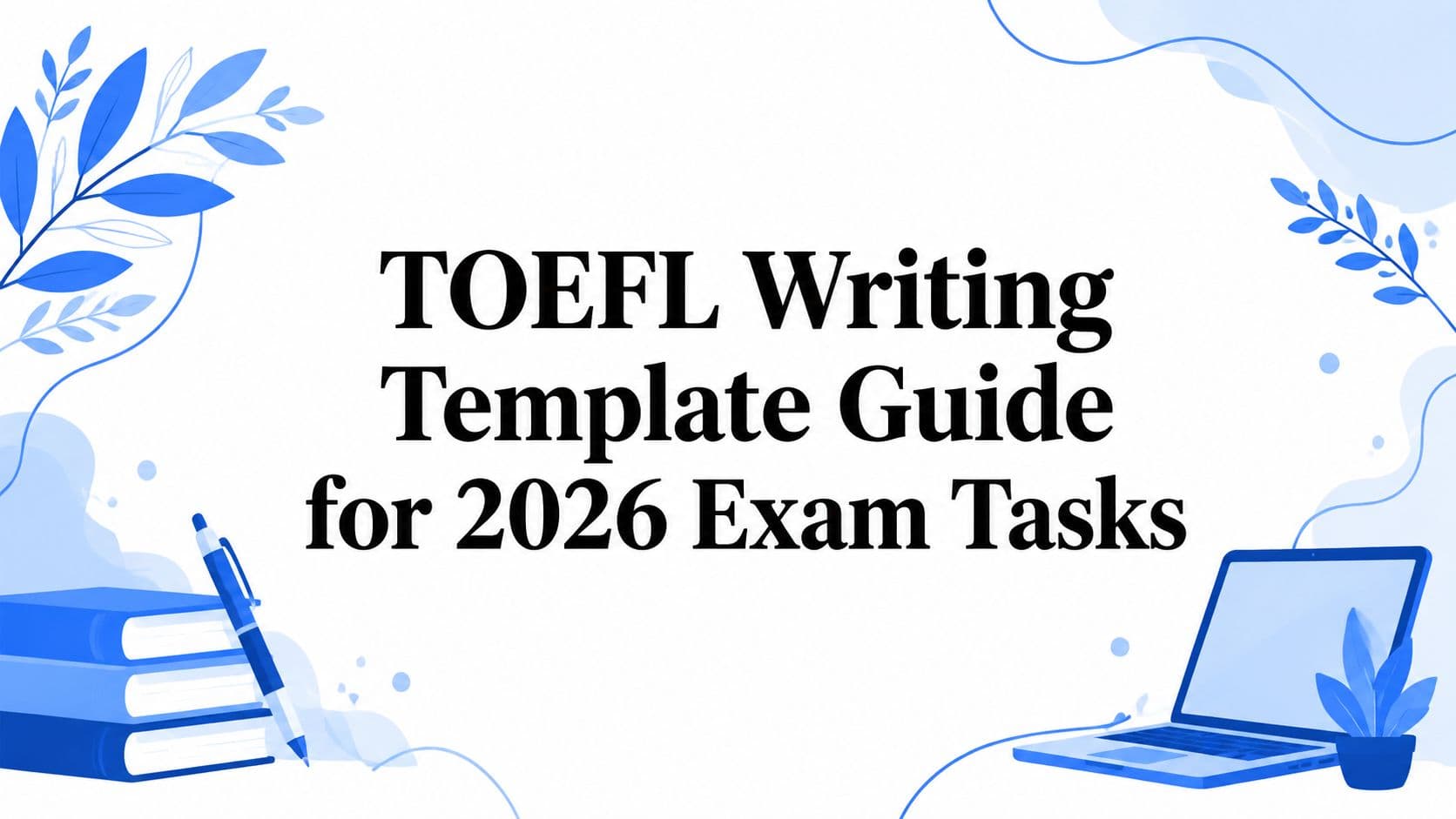 Illustration for TOEFL Writing Template Guide for 2026 Exam Tasks