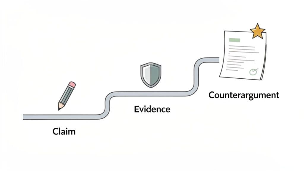 Illustration for How to Master TOEFL Writing in 2026: A Guide to High-Scoring Arguments