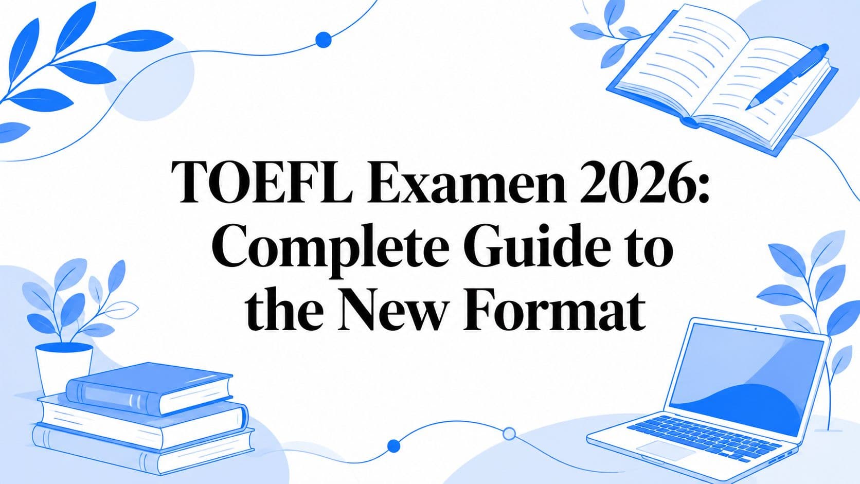 TOEFL Examen 2026: Complete Guide to the New Format