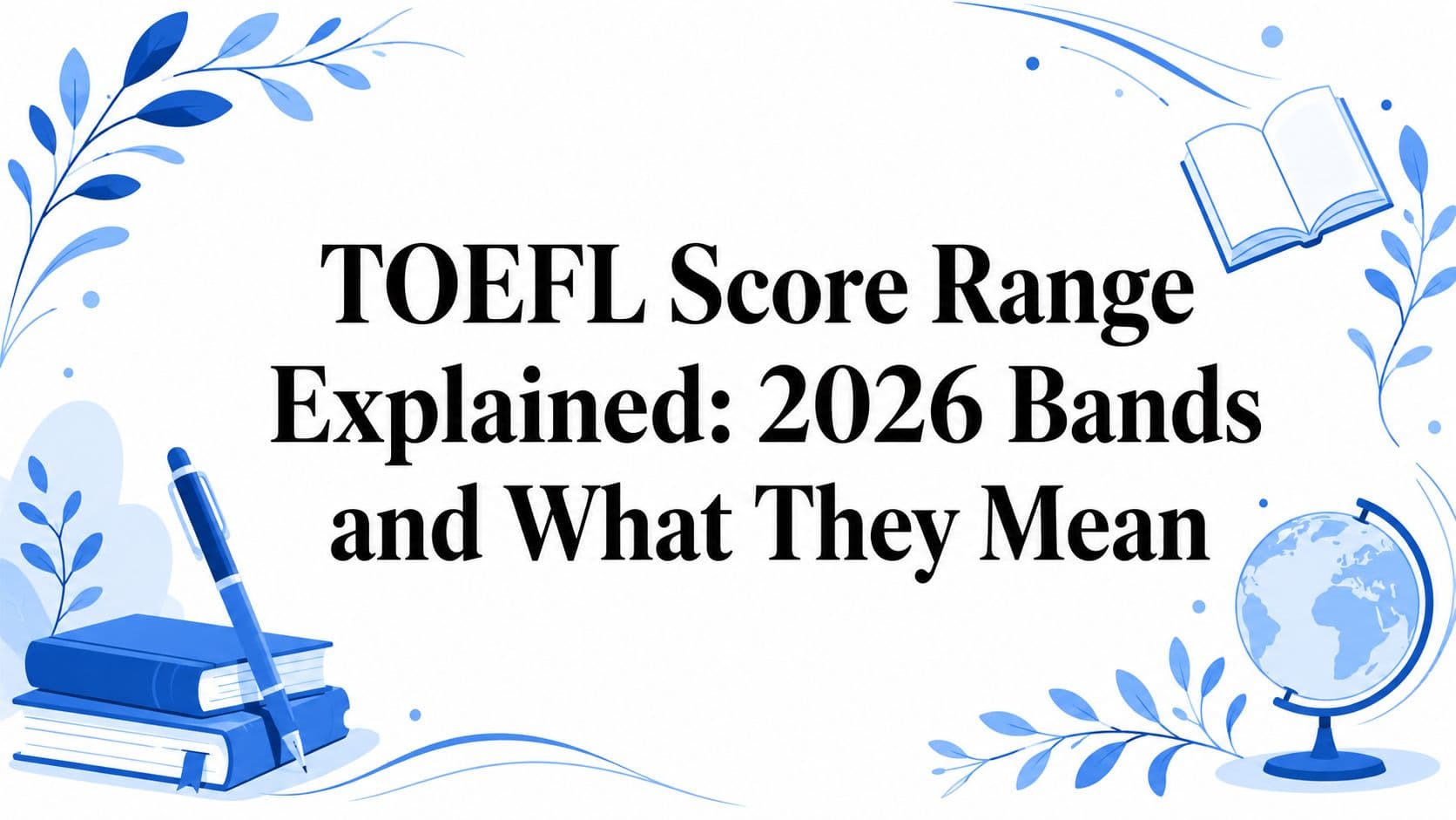 TOEFL Score Range Explained: 2026 Bands and What They Mean