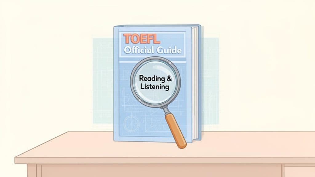 Illustration for Your Essential Guide to the TOEFL Official Guide for 2026