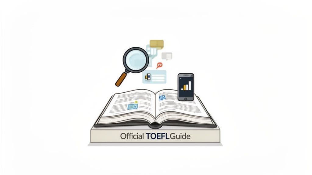 Illustration for The Official Guide to the TOEFL Test: Your Ultimate 2026 Review