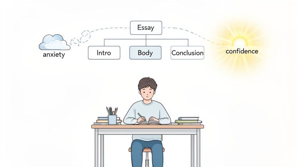 Illustration for Your TOEFL Writing Template for a High Score in 2026