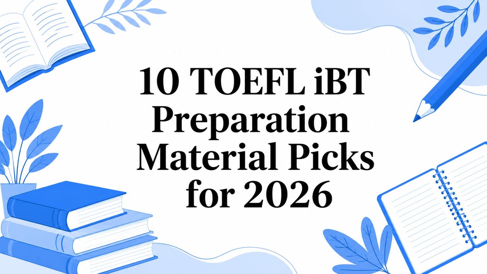 10 TOEFL iBT Preparation Material Picks for 2026