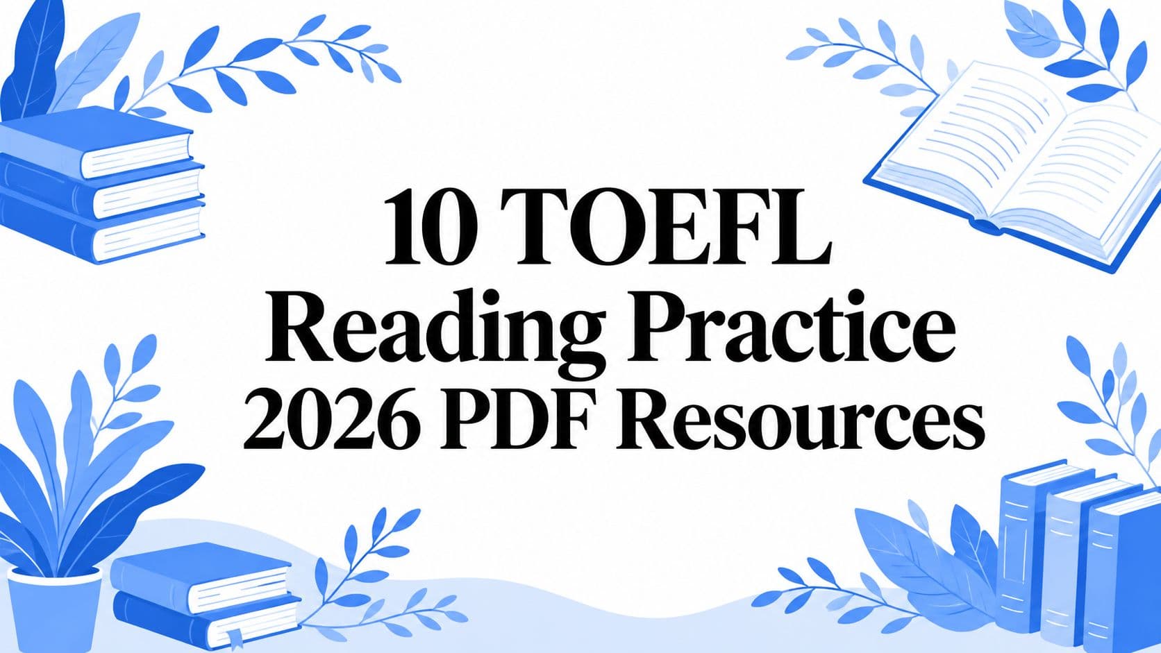 10 TOEFL Reading Practice 2026 PDF Resources