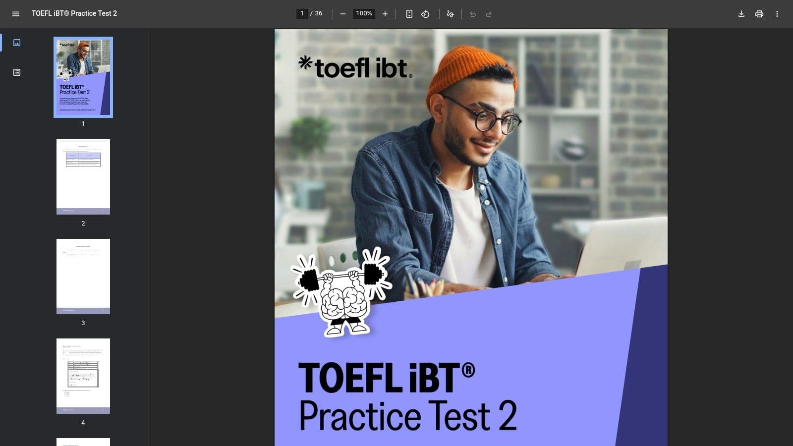 Illustration for Master the TOEFL iBT: Free Sample Test PDF for 2026